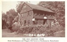Vintage Postcard 1920's View The Old Country Store Northampton Massachusetts MA picture