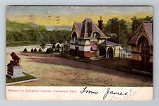 Philadelphia PA-Pennsylvania, Fairmount Park Zoo Garden, c1907 Vintage Postcard picture