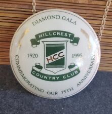 Tiffany & Co Hillcrest Country Club Porcelain Trinket Box 75th Anniversary 1995 picture