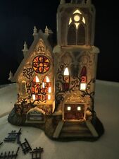 DEPT 56 DICKENS ALL HALLOWS EVE ALL SAINTS CHURCH 58707 HALLOWEEN picture
