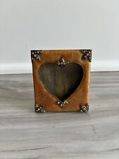 JAY STRONGWATER ENAMEL SWAROVSKI CRYSTALS SQUARE w/HEART FRAME picture