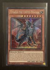 Timaeus the United Dragon - MP23-EN003 - Prismatic Secret Rare - 1st Ed - YuGiOh picture