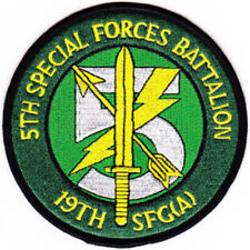 5th Battalion 19th Special Forces Group Airborne Patch picture