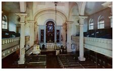 Vintage Postcard Philadelphia PA Christ Church Interior View Est. 1695-Penn41 picture