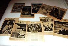 New York Times Magazine, =WWII=, 1940-1944: [Lot of 10] PLUS 2 bonuses, ALL VTG picture