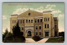 Manhattan KS-Kansas, Auditorium KSAC, Antique, Vintage c1914 Souvenir Postcard picture