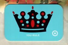 TARGET You Rule, Crown ( 2004 ) Gift Card ( $0 ) RARE picture