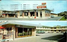 1961, Holiday Inn Motel & Restaurant, NIAGARA FALLS, Canada Advertising Postcard picture