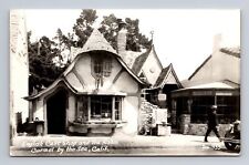 RPPC Postcard Carmel CA California by the Sea English Cake Shop and Tea Room picture