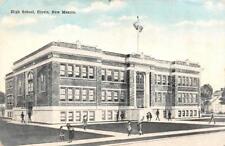 CLOVIS, NM New Mexico     HIGH SCHOOL~Students in Front      Postcard picture