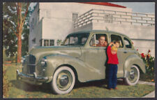 1949 Austin A40 Devon Sedan dealer advertising postcard picture