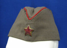 YUGOSLAVIA SERBIA 1963 ARMY OFFICER FIELD CAP TITOVKA+RARE LARGER RED STAR BADGE picture