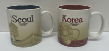 Set 2 STARBUCKS Korea Seoul  Icon Series Coffee Mugs picture