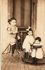 5 RPPC Of Same Little Girl & Her Animal Friends Great Condition Harlingen, Texas picture