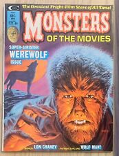 Curtis - Monsters of the Movies #4 - Dec 1974 - Classic Monster Mag - Stan Lee picture