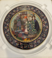 VILLEROY & BOCH HEINRICH PLATE RUSSIAN FAIRY TALES- THE WEDDING OF LAREVNA ELENA picture