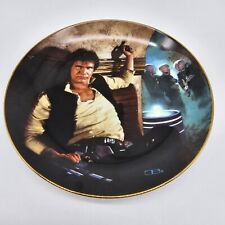  Star Wars HAN SOLO Hamilton Collectors Plate 24k Gold Rim picture