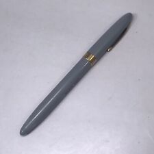 Vintage Sheaffer's Snorkel Fountain Pen Gray 14K Gold Nib #5 picture