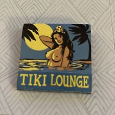 TIKI LOUNGE Bar Cafe Matchbook Pittsburgh PA Advertising~Full picture