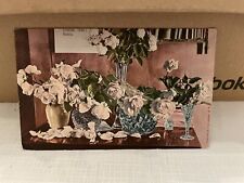Vtg Postcard Table Of Roses 1912 picture