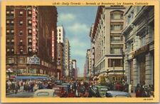 c1940 LOS ANGELES California Postcard 