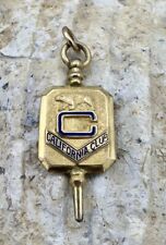 Vintage California Golf Club of San Francisco Gold Filled Key Pendant Entenmann picture