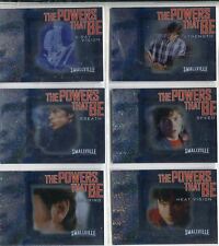Smallville Season 6 Complete The Powers That Be Chase Card Set PB1-6 picture