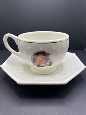 Hummel Umbrella Boy Tea Cup & Saucer. Mint Condition. picture