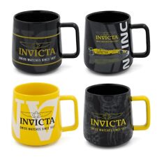 Invicta Set of 4 Coffee Mugs, 4 x Different Designs IG0312 picture