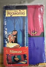 Vintage 1990s Disney Pocahontas Meeko Pillow Case Double Side Made In USA 90s picture