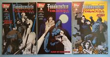 The Frankenstein Dracula War #1-3 Complete Set Topps Comics 1995 Mint Condition picture
