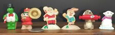 Hallmark Merry Miniatures Christmas 1991- Santa, Turtle, Elf, Dog, Lamb, Bear B3 picture