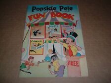 Popsicle Pete Fun Book (1947) VG covdition picture