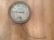 Antique Crosby Steam Gauge and Valve Co. California Gas Company 12” Boston Mass picture