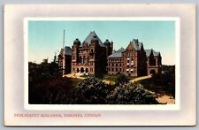 Parliament Buildings Toronto Canada Birds Eye View Government VNG UNP Postcard picture
