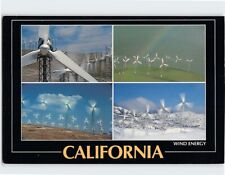 Postcard Wind Energy California USA picture