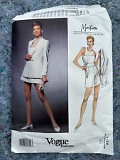 Vogue Designer Pattern by Montana #1134 Misses Jacket, Top & Shorts New picture