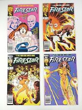 Firestar #1-4 Complete Set All Higher Grade Newsstand (1985 Marvel) 1 2 3 4 Lot picture