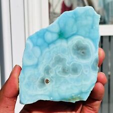 183g Natural High-quality Larimar polished Crystal  Slice Mineral Healing picture