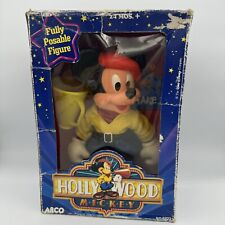 Vintage Arco Hollywood Mickey Fully Posable Figurine In Box  picture