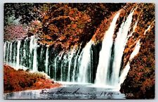 California Mossbrae Falls Vintage Postcard POSTED picture