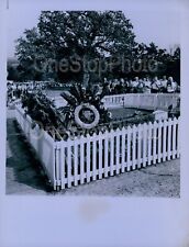 1964 Arlington National Cemetery President Kennedy Grave Crowd Press Photo picture