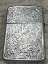 Vintage Parker Lighter Advertising Engraved Scrolling Griffin Construction MO  picture
