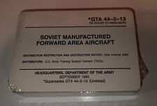 US Army USA Soviet Forward Area Aircraft Recognition Cards 44-2-13 1990 picture