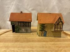 Pair Of Putz Cardboard Houses picture