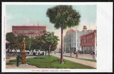 City Hall Square, Oakland, California, Very Early Postcard, Unused picture