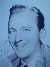 BING CROSBY 1952 Paramount Pictures Glossy Silver-Gelatin B & W Print SIGNED picture