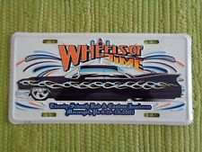 2005 WHEELS of TIME License Plate Rod & Custom Jamboree Tag Macungie PA Cadillac picture