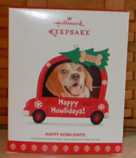 Hallmark 2017 Dog Photo Frame Happy Howlidays Keepsake Ornament picture
