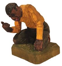Vtg Adrian R. Woodall (1888-1969) Black Folk Art Carved Dice Player ARW Figure picture